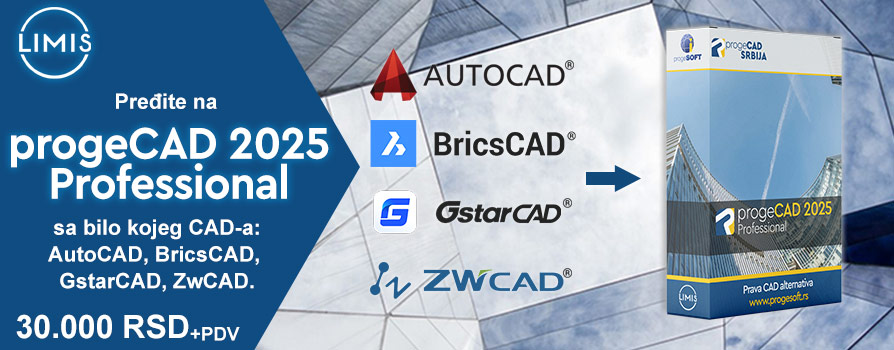 Želite da pređete sa AutoCAD-a na progeCAD 2025 Professional? Može!